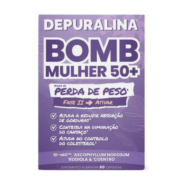 Depuralina Bomb Mulher 50+ X60
